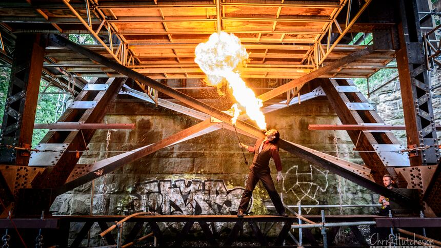 Fire Performers performer 3